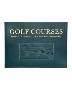 Golf Course Coffee Table Book Home Gift for Golf Lover